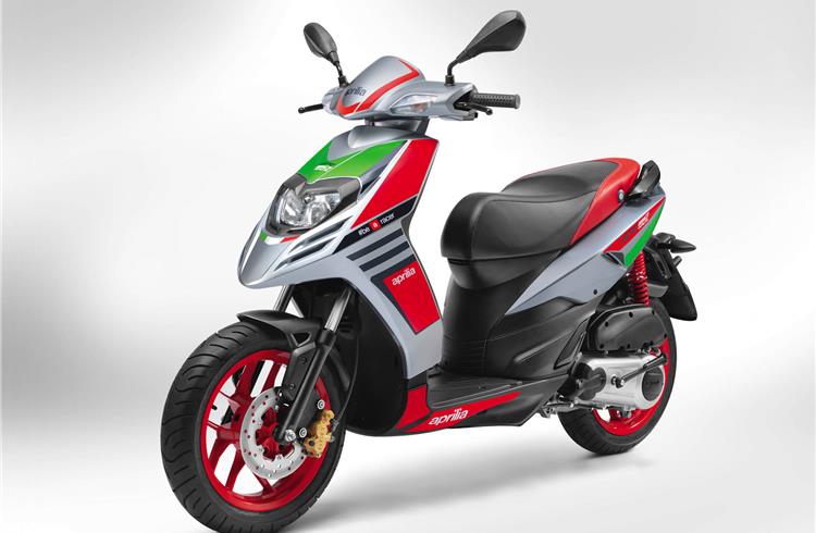 Aprilia launches SR150 Race scooter at Rs 70,288