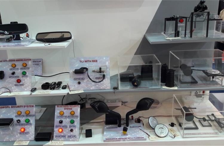 Sandhar Products on display