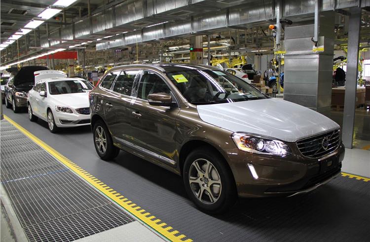 Volvo has two plants in China. It produces the S60L and XC60 at the Chengdu plant.