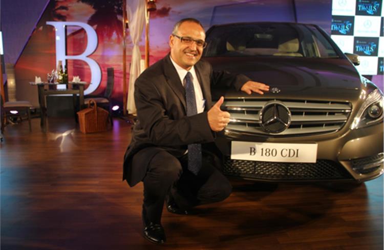 Mercedes-Benz India launches B180 CDI, to locally assemble GL-class