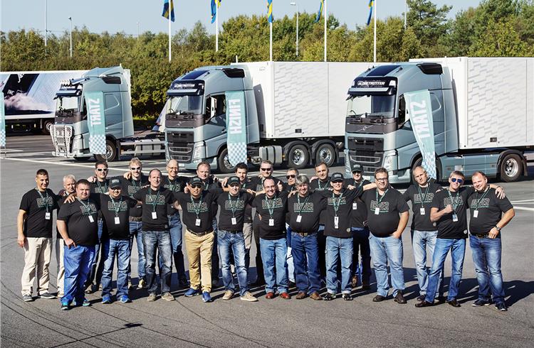 Volvo Trucks’ Global Drivers’ Fuel Challenge 2014: Skilled drivers can cut fuel consumption by up to 10 percent