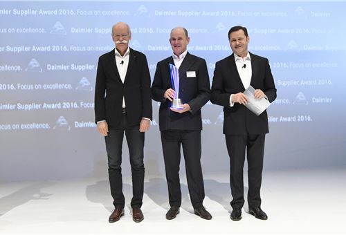 WABCO bags Daimler Supplier Award 2016
