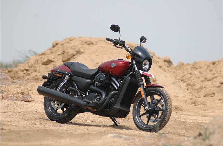 The recall of the made-in-India Street 750 is part of a global recall for the motorcycle.