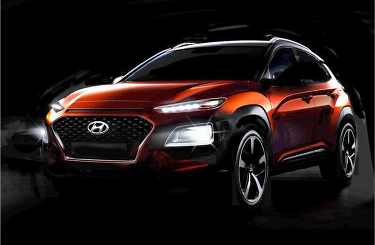 Hyundai Kona revealed in pictures ahead of global unveil
