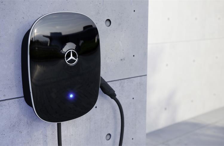 Mercedes-Benz reveals new home-charging station for plug-in hybrids and EVs
