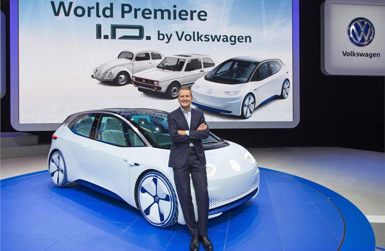 Herbert Diess is now in charge of the Volkswagen Group.