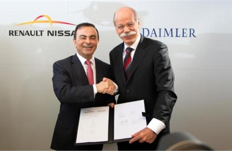On April 6, 2010, Renault-Nissan Alliance and Daimler AG had announced their wide-ranging strategic cooperation. Carlos Ghosn, chairman and CEO of the Renault-Nissan Alliance and Dr Dieter Zetsche, ch