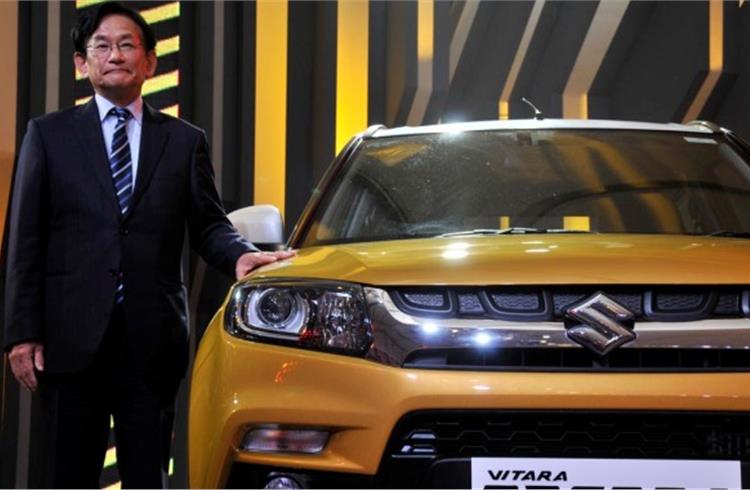 'With the Vitara Brezza, we want to be No. 1 in the compact SUV segment.'