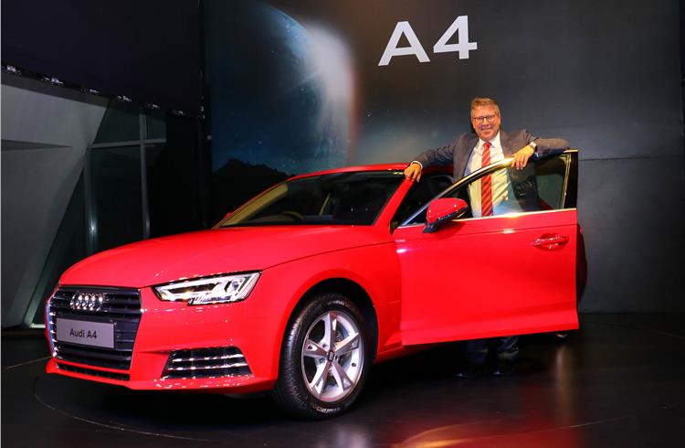 Joe King: The Audi A4 has been a leader across the world and the all-new A4 is even more attractive, therefore I am sure it will bring in many new members to the Audi family.”