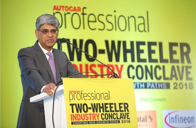 Jayant Davar: “Electrification, shared mobility, autonomous driving, connectivity and IoT are just not sweeping the four-wheeler space, but are set to revolutionise the two-wheeler sector too.”