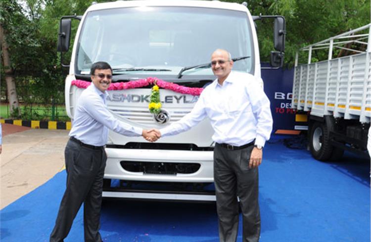 Ashok Leyland launches the Boss, sports modified AVIA cab