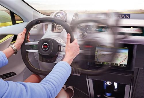 TRW's new steering wheel concept supports automated driving