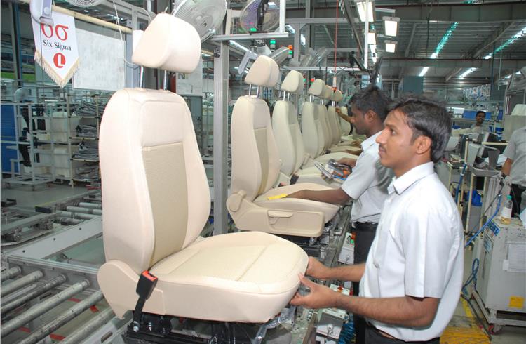 File image of Lear Automotive India’s plant in Pune.