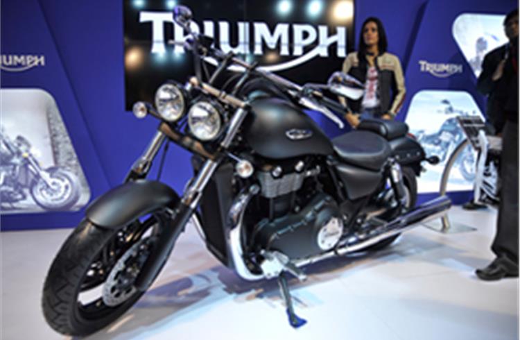 Triumph reveals range for India