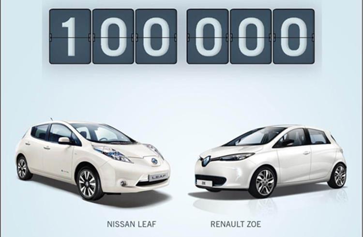  Renault-Nissan vende su coche cero emisiones número 100.000 |  Autocar Profesional