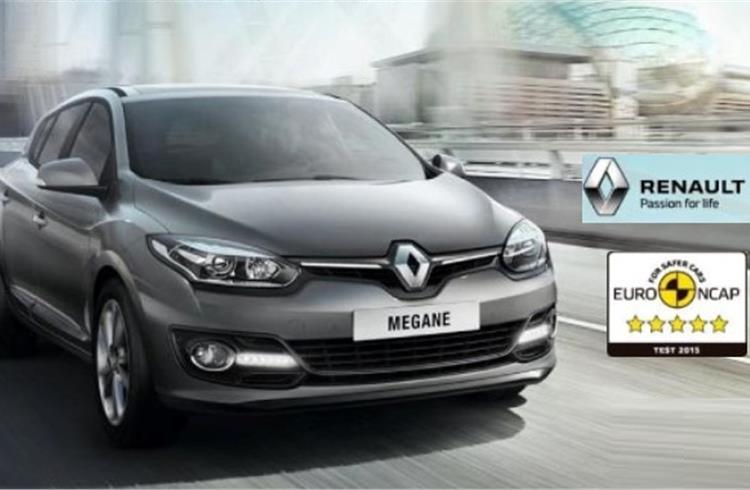 GNCAP says the ad for the Megan III in Uruguay erroneously claims that the model has a Euro NCAP 5-star rating.