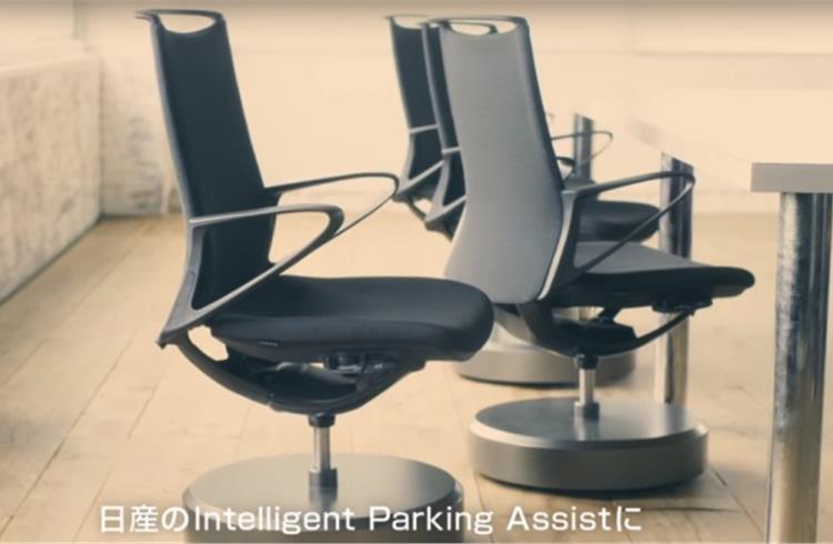Nissan applies intelligent park assist technology to chairs