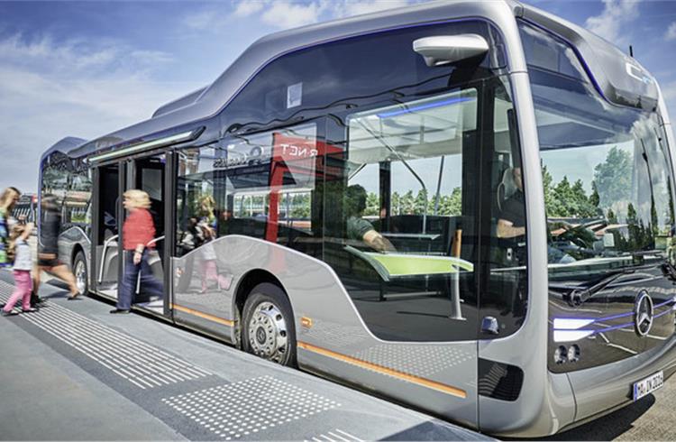 Autonomous driving: Daimler's Future Bus