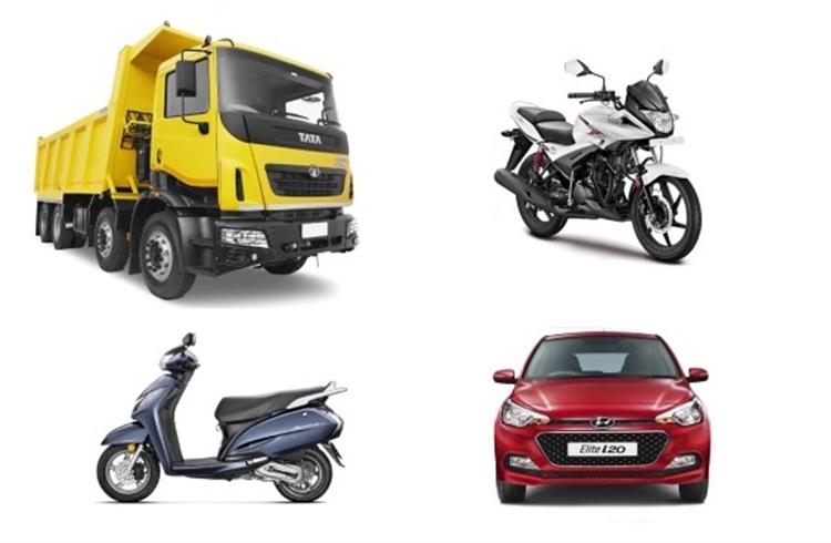 While PV sales are expected to grow between 6-8%, M&HCVs will continue their double-digit growth. A normal monsoon should help the motorcycle sector achieve between 0-3% while scooter sales will speed