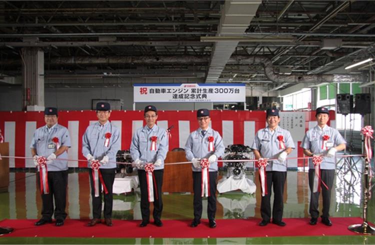 Yamaha produces its 3 millionth automobile engine