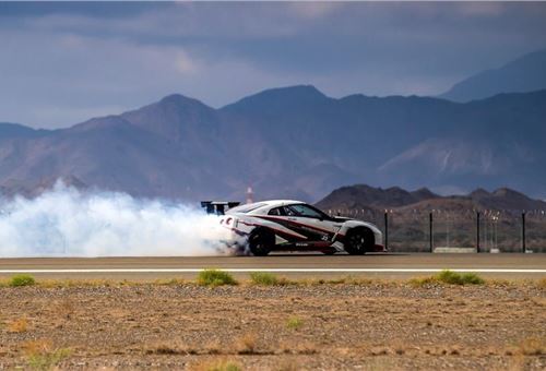Fastest drift ever recorded: Nissan GT-R breaks Guinness world record - plus video