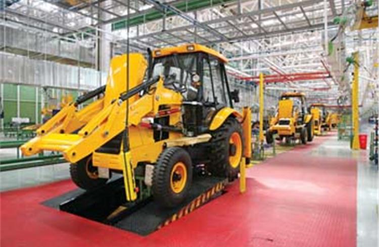 JCB opens world's largest backhoe plant