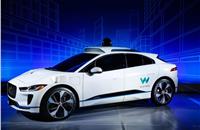 Waymo's specially adapted Jaguar I-Pace