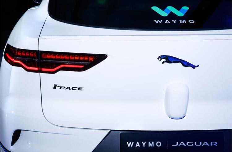 The I-Pace features extra hardware to enable autonomous driving
