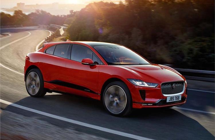 The recently revealed Jaguar I-Pace in standard trim