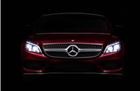 Mercedes-Benz debuts multi-beam LED headlamp tech in new CLS