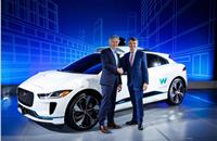 Waymo boss John Krafcik with JLR CEO Ralf Speth