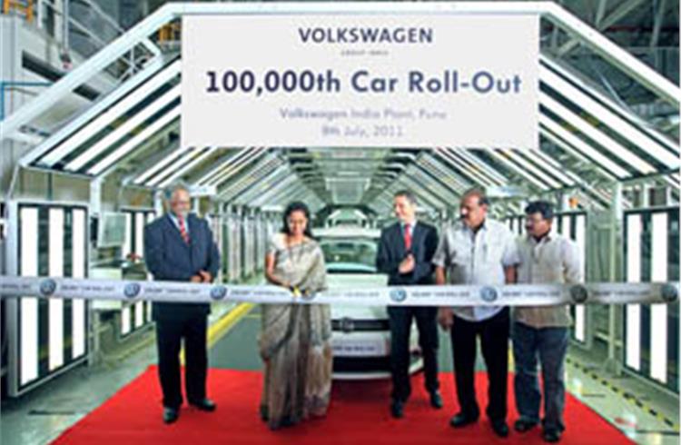 100,000th VW rolls off Chakan