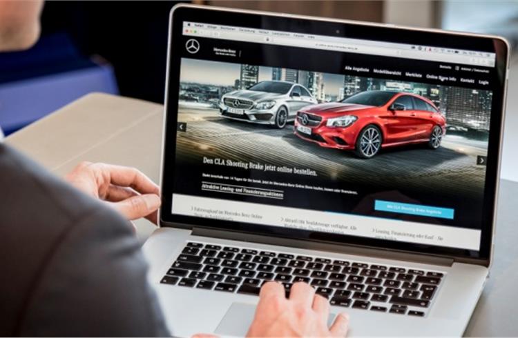 Mercedes-Benz starts online sales of new cars for the whole of Germany