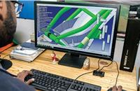 CAD is key for even mechanical components such as the chassis.