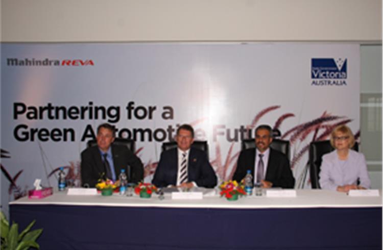 Mahindra Reva signs R&D MoUs with Victoria