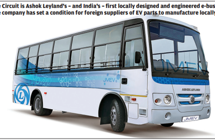 Ashok Leyland readies for big play in electric mobility