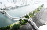 Elevated road concept envisions emission-free two-wheeler mobility in megacities