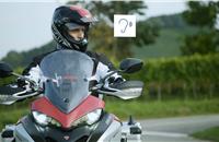 The digital protective shield for motorcycles.