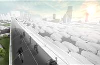 Elevated road concept envisions emission-free two-wheeler mobility in megacities