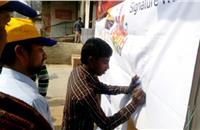 A signature wall campaign was run where participants penned their thoughts about road safety & signed it.