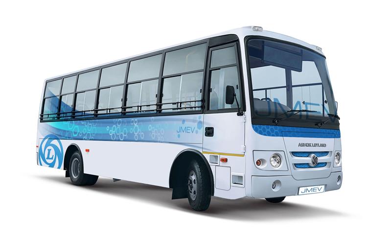 Ashok Leyland’s Circuit, unveiled a year ago, is its – and India's – first locally made electric bus.