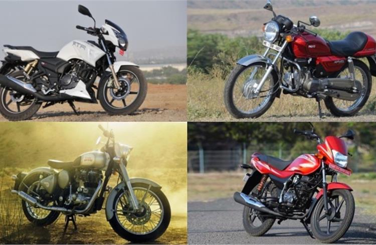 INDIA SALES: Top 10 Motorcycles in October 2016