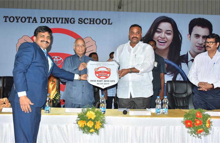 Toyota opens its seventh driving school in India
