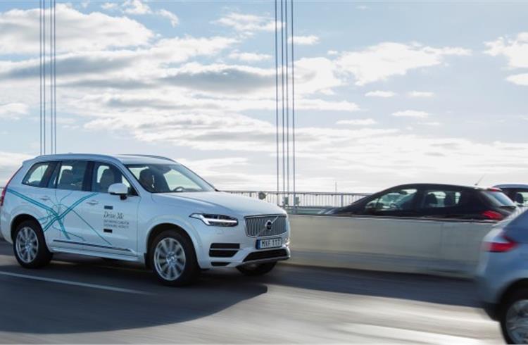 Volvo's autonomous driving programme heads to UK