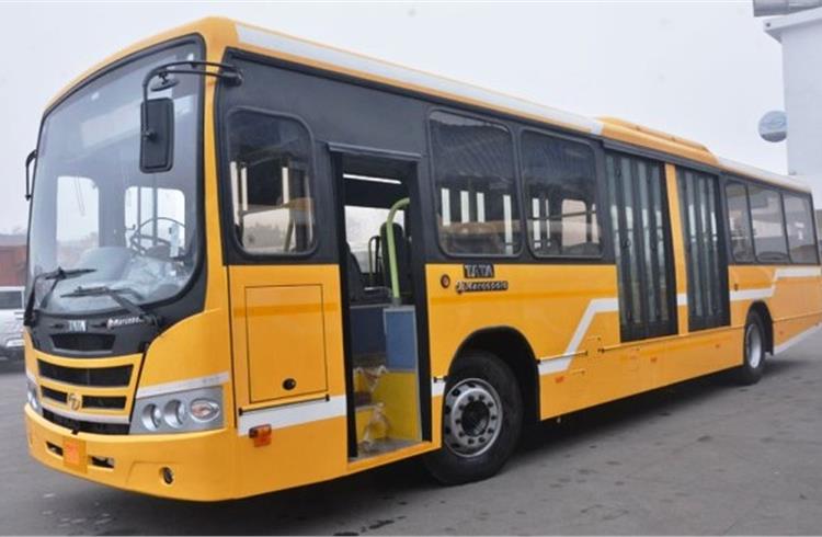 Tata Motors delivers new automatic AC buses for BRTS in Amritsar