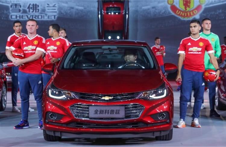 Chevrolet launches new generation Cruze in China