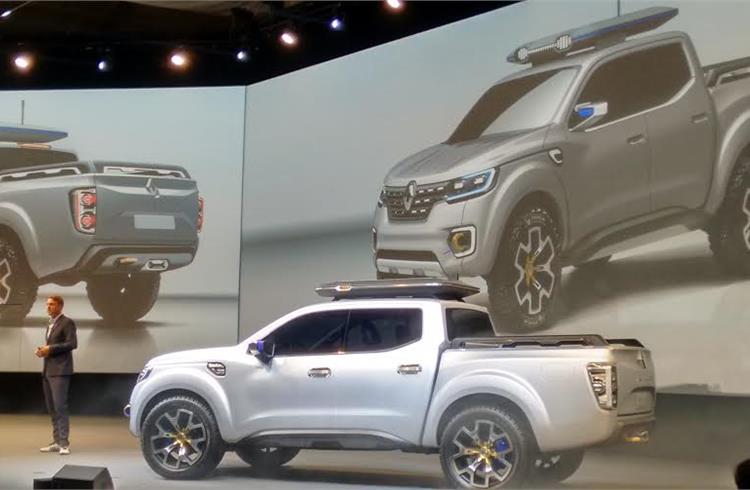Renault unveils the Alaskan concept, outlines plans for global LCV market