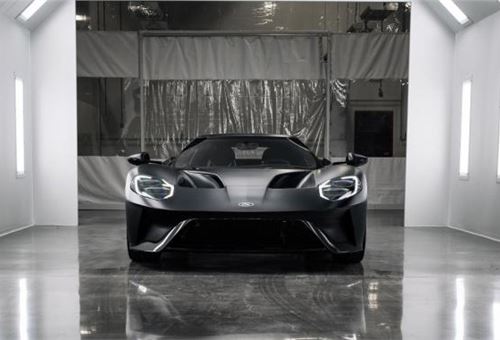 2017 Ford GT rolls off production line