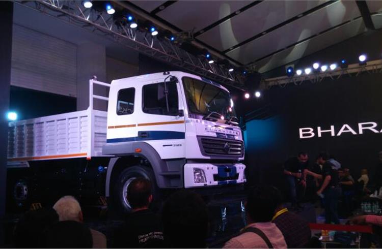 Daimler India CV reveals new BharatBenz heavy-duty truck range
