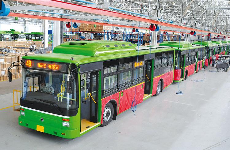 The order for 4,000 buses is worth nearly Rs 1,500 crore.